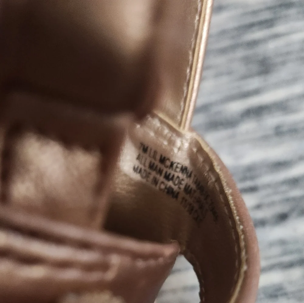 Rampage Toddler Girls Metallic Sandals